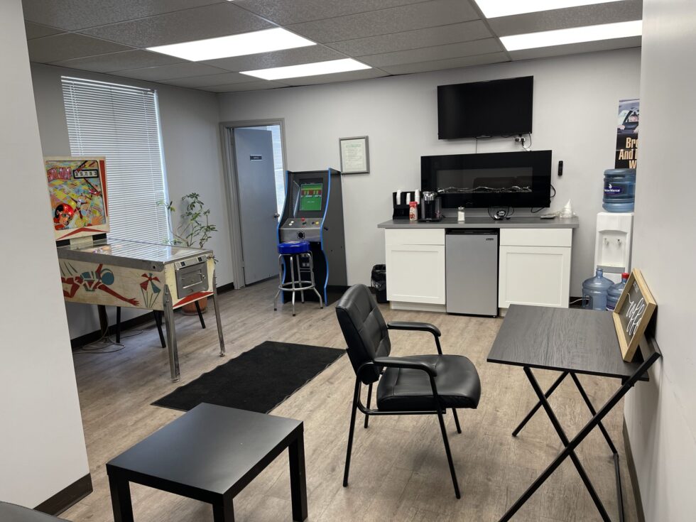 Albion Auto Service shop and customer area